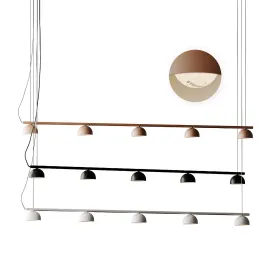 Blush Rail Ceiling Lamp from Northern